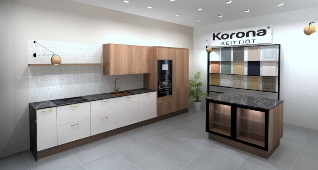 Korona keittiöt Kuopion Showroom